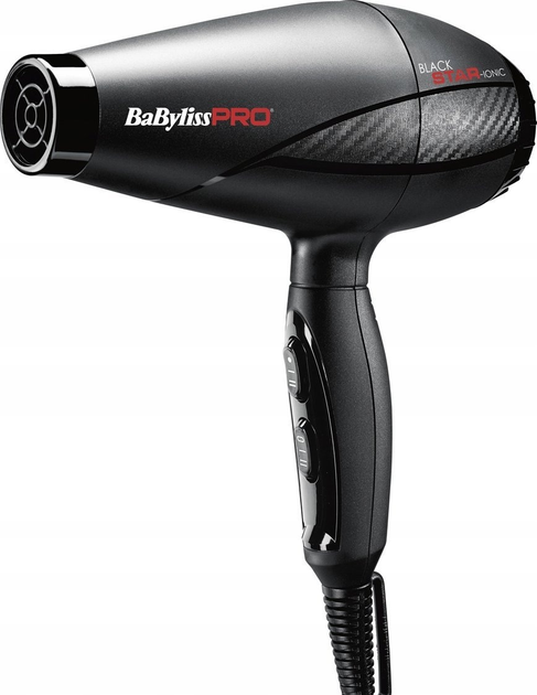 Фен BaByliss Pro Black Star BAB6250IE - зображення 3