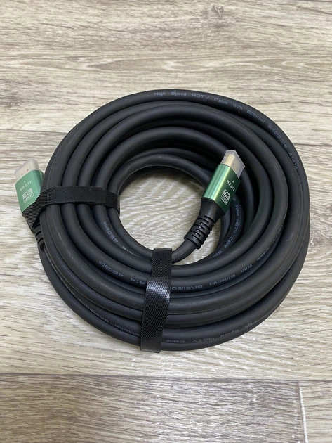 Кабель HDMI - HDMI v.2.1 8K 48Gbps 10 метров - Фото 1 Кабель HDMI - HDMI v.2.1 8K 48Gbps 10 метров - изображение 1