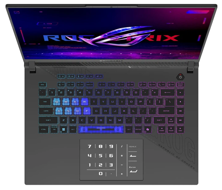 Ноутбук ASUS ROG Strix G16 2025 G614FP-DS96 Eclipse Gray - Фото 4 Ноутбук ASUS ROG Strix G16 2025 G614FP-DS96 Eclipse Gray - изображение 4