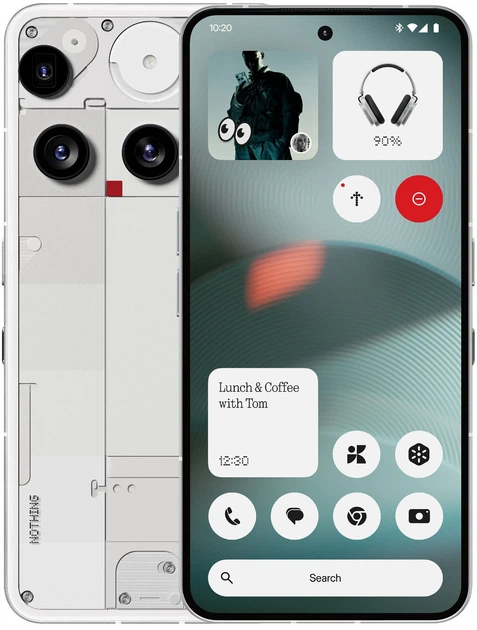 Smartfon Nothing Phone 3 5G 12/256GB White (6974434226166) - obraz 1