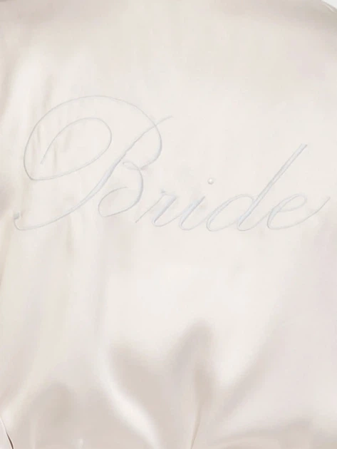 Халат Victoria’s Secret Bride Satin Long Robe M/L Білий (29978108D) - изображение 3