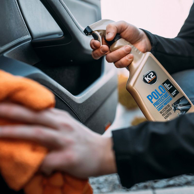 Молочко для догляду за панеллю приладів K2 POLO PROTECTANT 750 мл (5906534000590) - зображення 5
