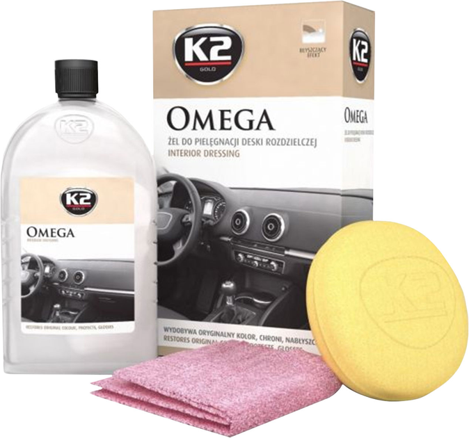 Гель для догляду за панеллю приладів K2 OMEGA 500 мл (5906534014535) - зображення 1