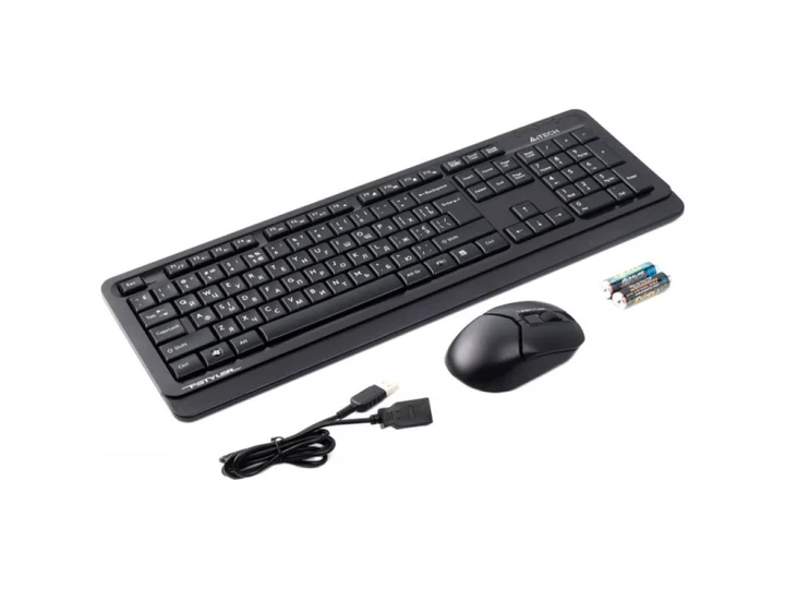Комплект (клавіатура + миша) A4Tech Fstyler FG1012 Black - зображення 2