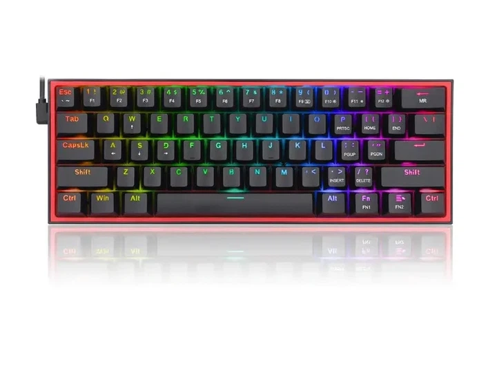 Клавіатура REDRAGON Fizz K617 RGB Mini Black (K617RGB-B, 84539) - изображение 4