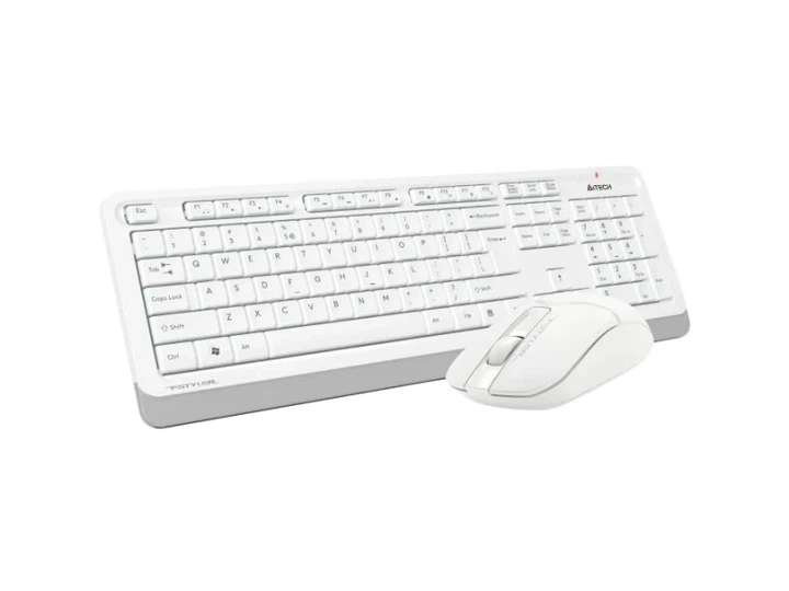 Комплект (клавіатура + миша) A4Tech Fstyler FG1012 Wireless White - изображение 4