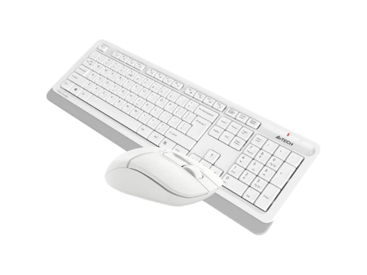 Комплект (клавіатура + миша) A4Tech Fstyler FG1012 Wireless White - изображение 5