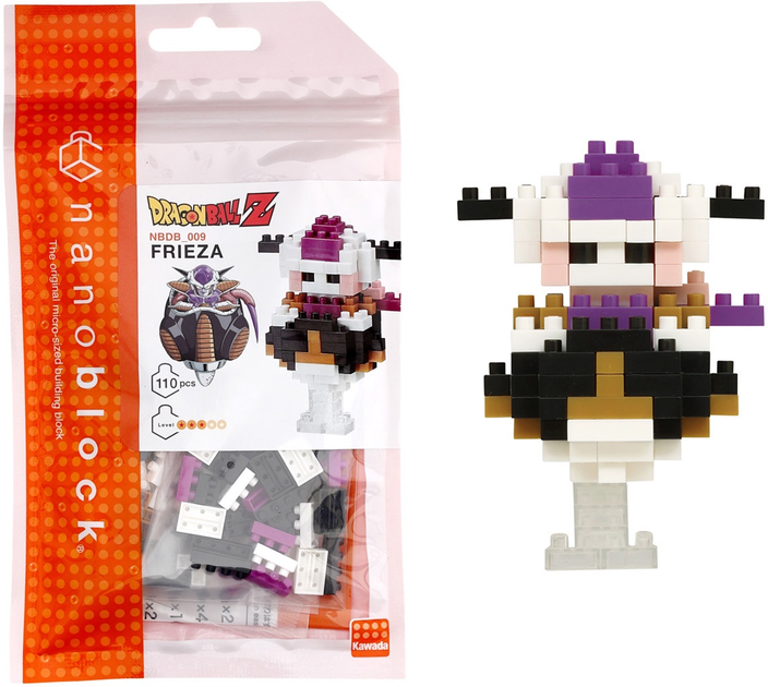 Klocki konstrukcyjne Nanoblock Dragon Ball Frieza 110 elementów NBDB_009 (4972825213483) - obraz 4