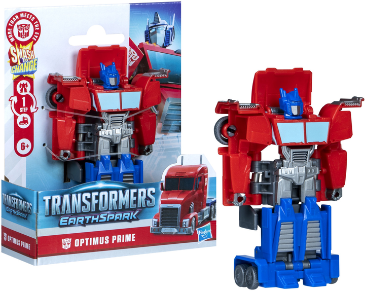 Figurka transformer Hasbro Transformery Nowa iskra Iskrząca Ziemia Optimus Prime 10 cm (G0742_G0994) - obraz 4