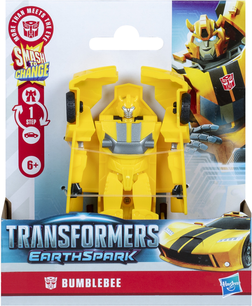 Zabawka transformer Hasbro Transformery Nowa iskra Iskrząca Ziemia Bumblebee 10 cm (G0742_G0996) - obraz 1