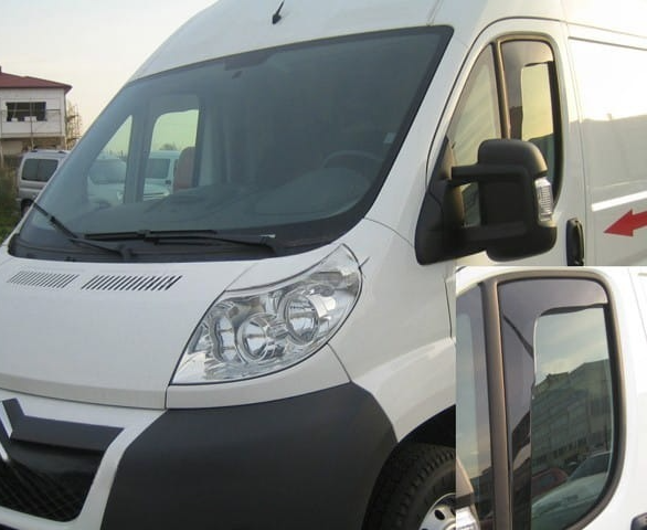 Дефлекторы окон ветровики Fiat Ducato 2D 06- вставные 2шт Heko Фиат Дукато АМ0007193 - Фото 1 Дефлекторы окон ветровики Fiat Ducato 2D 06- вставные 2шт Heko Фиат Дукато АМ0007193 - изображение 1