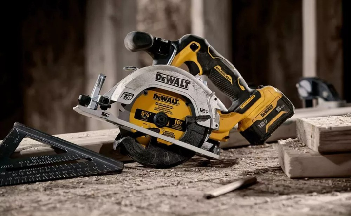 Циркулярна пила DeWalt DCS512N без акумулятора та зарядного пристрою (5035048739587) - зображення 5