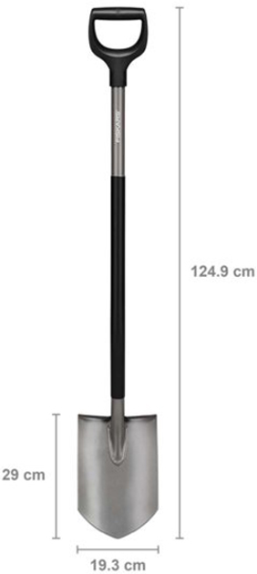 Лопата штикова Fiskars Ergonomic (1066708) - зображення 10
