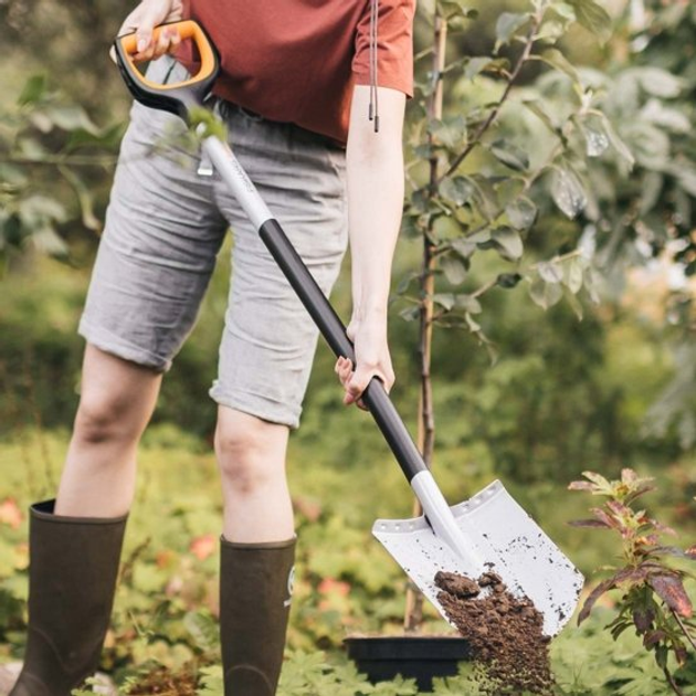 Лопата штикова округлена Fiskars Xact (1066729) - зображення 5