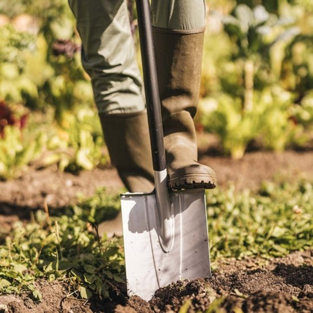 Лопата штикова округлена Fiskars Xact (1066729) - зображення 7