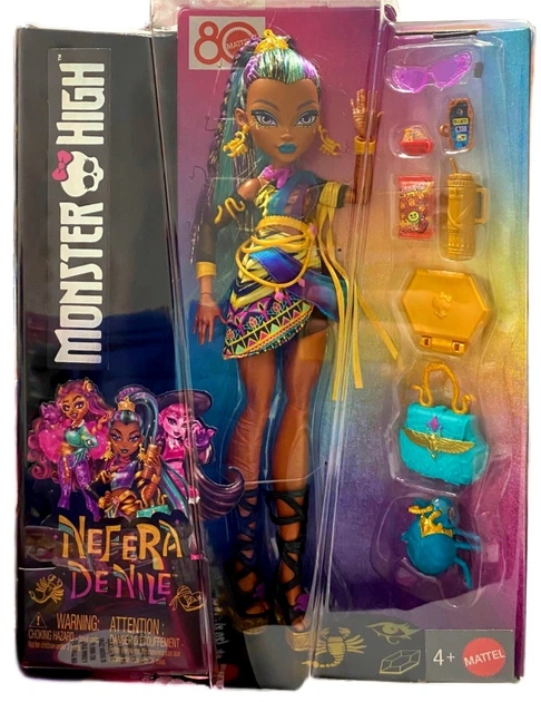 Кукла Monster High Нефера Классика Монстров 28 см + аксессуары