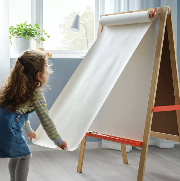 Мольберт детский, доска для рисования IKEA MALA 304.889.66 - изображение 3