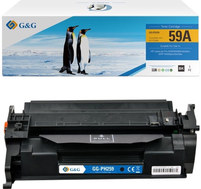 Toner G&G NT-CH740FBK Black - obraz 1