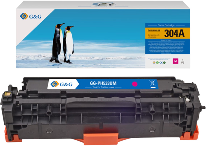 Тонер-картридж G&G NT-PH533UM Magenta - зображення 1