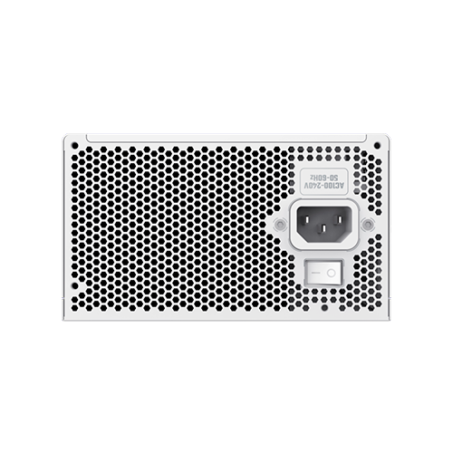 Блок питания модульный для ПК GameMax GX-750 PRO WH ATX 3.1 750W 135 мм вентилятор 80+ Gold White - изображение 4