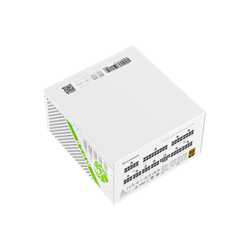 Блок питания модульный для ПК GameMax GX-850 PRO WT ATX 3.1 850W 135 мм вентилятор 80+ Gold White - изображение 6