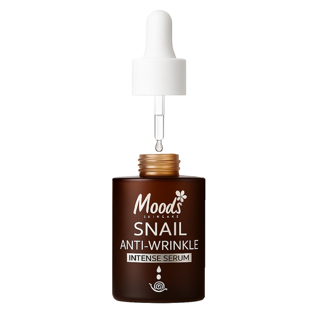 Сироватка для обличчя Moods з муцином равлики Snail Anti-Wrinkle 30 гр - Фото 2 Сироватка для обличчя Moods з муцином равлики Snail Anti-Wrinkle 30 гр - зображення 2