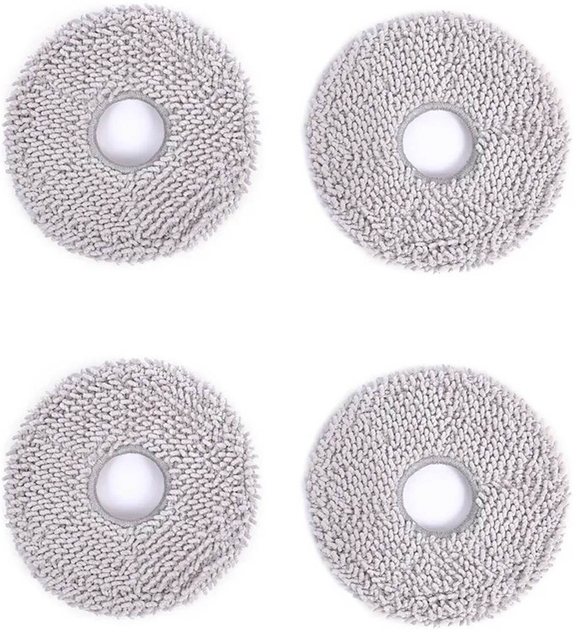 Mikrofibrowe nakładki do robota sprzątającego Ecovacs DCC040047 4 szt (002277950000) - obraz 1