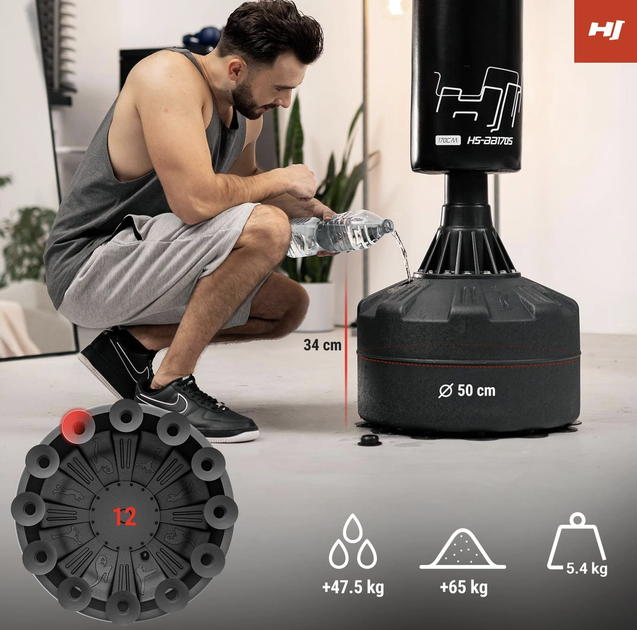 Боксерский мешок для пола Hop-Sport HS-BB170S - изображение 7