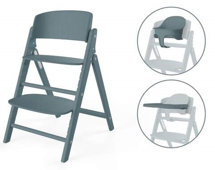 Krzesełko do karmienia Cybex Gold Click & Fold 3 w 1 Stone Blue (4063846473298) - obraz 1