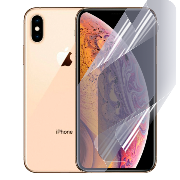 Антишпион приватная плёнка гидрогелевая для смартфона Apple iPhone XS противоударная прозрачная - Фото 1 Антишпион приватная плёнка гидрогелевая для смартфона Apple iPhone XS противоударная прозрачная - изображение 1