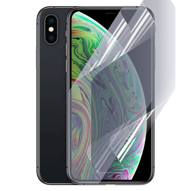 Антишпион приватная плёнка гидрогелевая для смартфона Apple iPhone XS Max противоударная прозрачная - Фото 1 Антишпион приватная плёнка гидрогелевая для смартфона Apple iPhone XS Max противоударная прозрачная - изображение 1