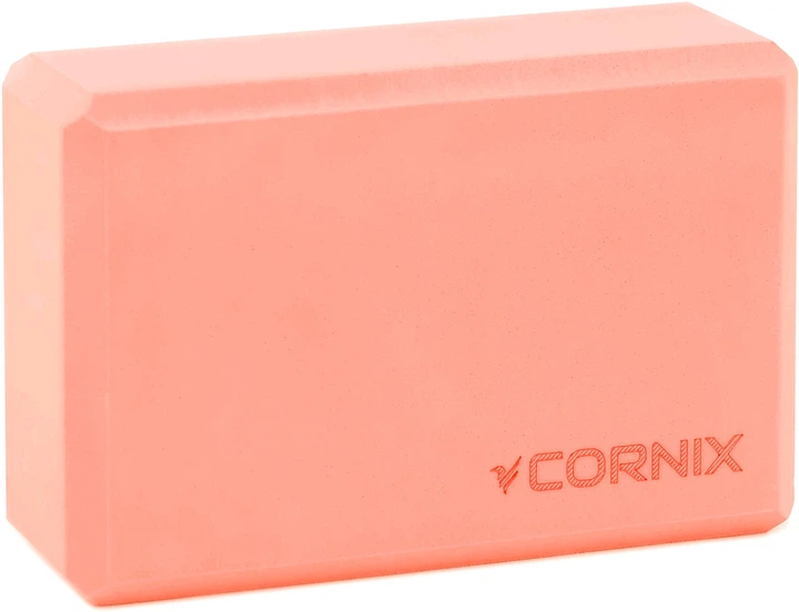 Блок для йоги Cornix XR-0104 EVA 22.8 х 15.2 х 7.6 см Помаранчевий - Фото 1 Блок для йоги Cornix XR-0104 EVA 22.8 х 15.2 х 7.6 см Помаранчевий - зображення 1