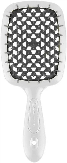 Щітка Superbrush Small біло-чорна Janeke - Фото 1 Щітка Superbrush Small біло-чорна Janeke - изображение 1