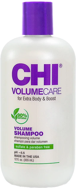 Шампунь для надання об'єму тонкому волоссю Volume Care Volume CHI, 355 мл - Фото 1 Шампунь для надання об'єму тонкому волоссю Volume Care Volume CHI, 355 мл - изображение 1