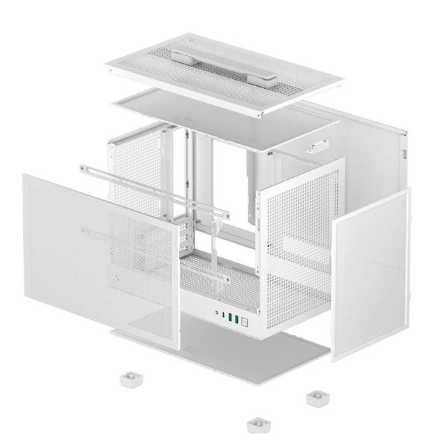 Корпус DeepCool CH160 Mesh White (R-CH160-WHNMI0-G-1) без БП - изображение 4