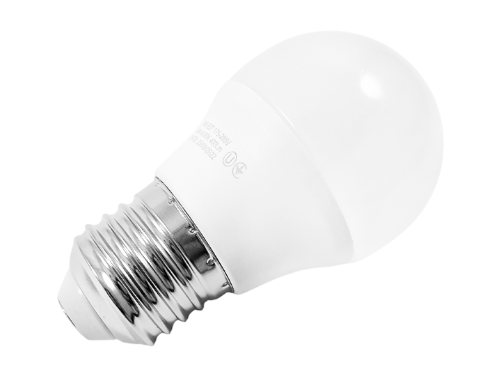 Светодиодная лампа SIVIO G45 4W E27 4100K 220V (1022321) - изображение 2