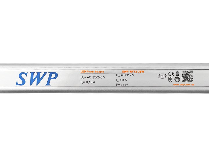Блок питания 12V 36W IP20 Slim (SWP-NF12-36W) - изображение 5