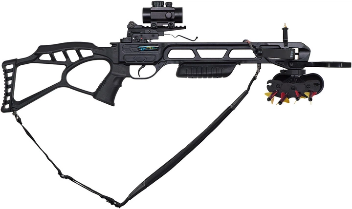 Арбалет рекурсивный Man Kung MK-185 Brandon KIT Black (Черный) - изображение 3