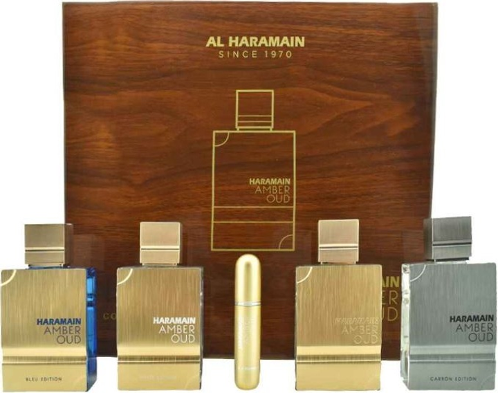 Набір унісекс Al Haramain Amber Oud Collection Парфумована вода 4 x 60 мл (6291100131822) - зображення 2