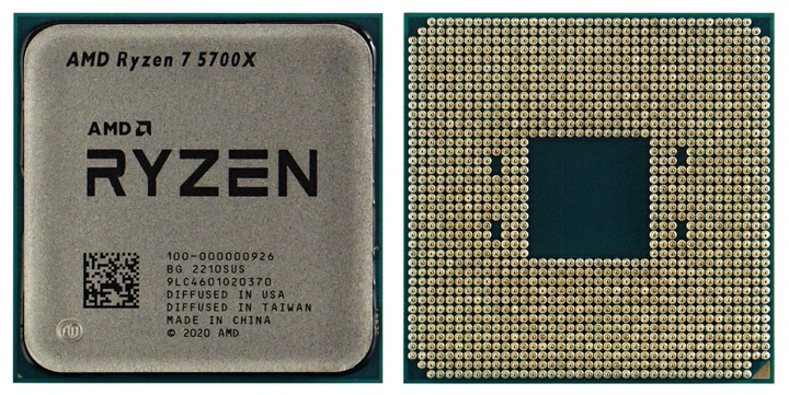 Процессор AMD Ryzen 7 5700X (3.4GHz 32MB 65W AM4) Box (100