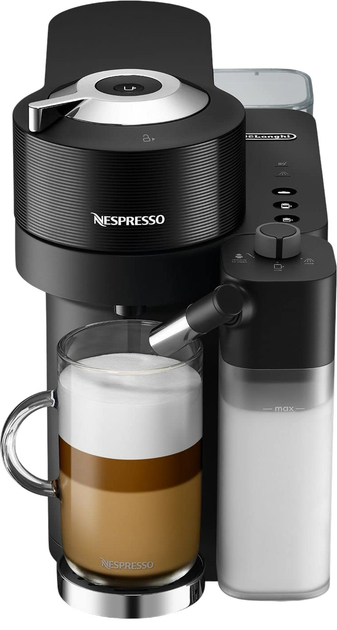 Кавоварка капсульна Delonghi Nespresso Vertuo Lattissima ENV 300.B - зображення 3