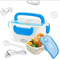 Автомобильный Lunch Heater Box 12V ланч-бокс с подогревом — горячая еда всегда с собой Синий MX-11822A - изображение 5