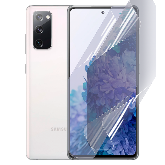 Плёнка гидрогелевая матовая для Samsung Galaxy S20 FE (SM-G780) протиударная прозрачная - Фото 1 Плёнка гидрогелевая матовая для Samsung Galaxy S20 FE (SM-G780) протиударная прозрачная - изображение 1