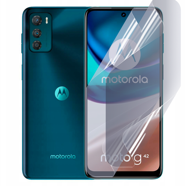 Антишпион приватная плёнка гидрогелевая для смартфона Motorola Moto G42 противоударная прозрачная - Фото 1 Антишпион приватная плёнка гидрогелевая для смартфона Motorola Moto G42 противоударная прозрачная - изображение 1