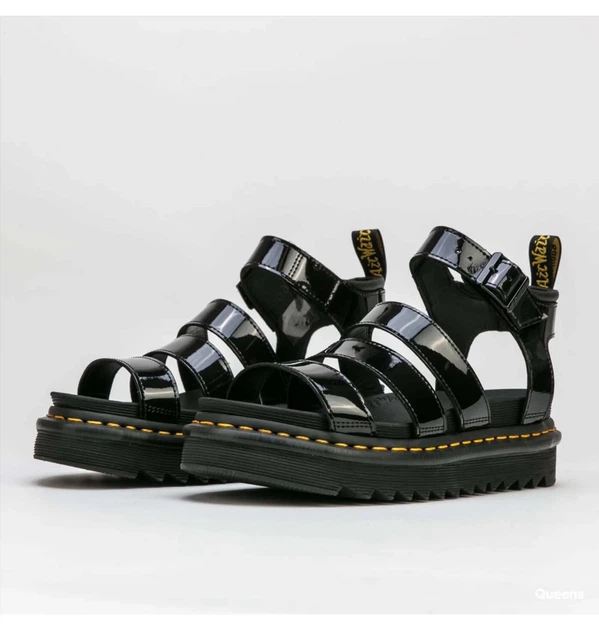 Сандалии женские Dr. Martens Blaire Patent Sandals 38 Черный 24192001 - Фото 2 Сандалии женские Dr. Martens Blaire Patent Sandals 38 Черный 24192001 - изображение 2