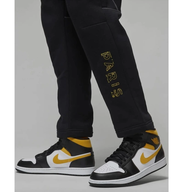 Брюки чоловічі Jordan Psg Flc Pant S Чорний DV0621-010 - зображення 7
