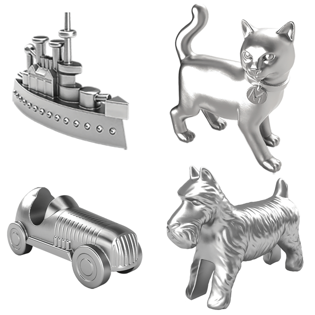 Gra planszowa Hasbro podróżna Monopoly (F8256) - obraz 4