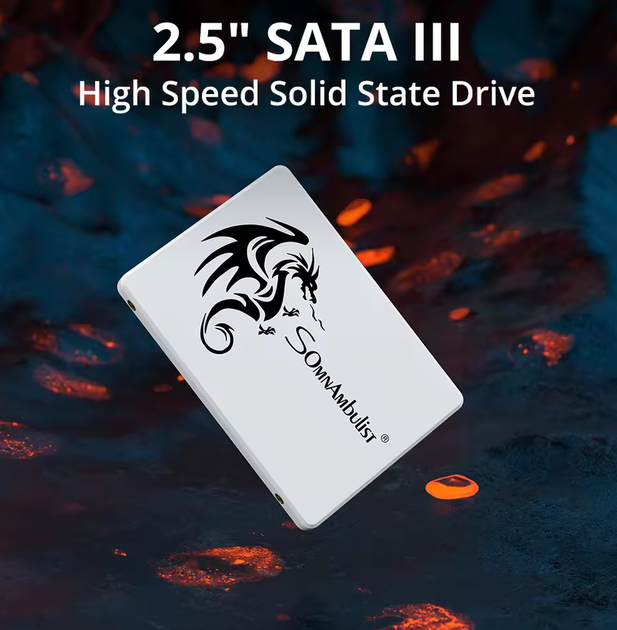 SSD диск накопичувач SomnAmbulist SSD H650 2.5