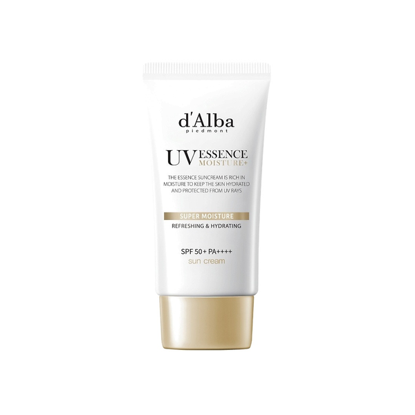 Солнцезащитный крем d'Alba Super Moisture Essence Sun Cream SPF 50+ PA++++ увлажняющий 50 мл срок годности до 20.02.2027 - изображение 3