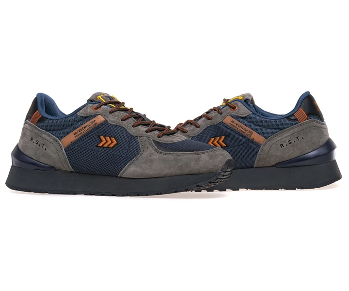 Кросівки чоловічі Restime EMB24029/NAVY_GREY 42 Синій - изображение 5